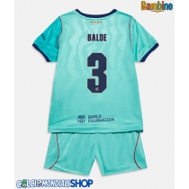 Maglie da calcio Barcelona Alejandro Balde #3 Terza Maglia Bambino 2026-27 Manica Corta + Pantaloni corti)
